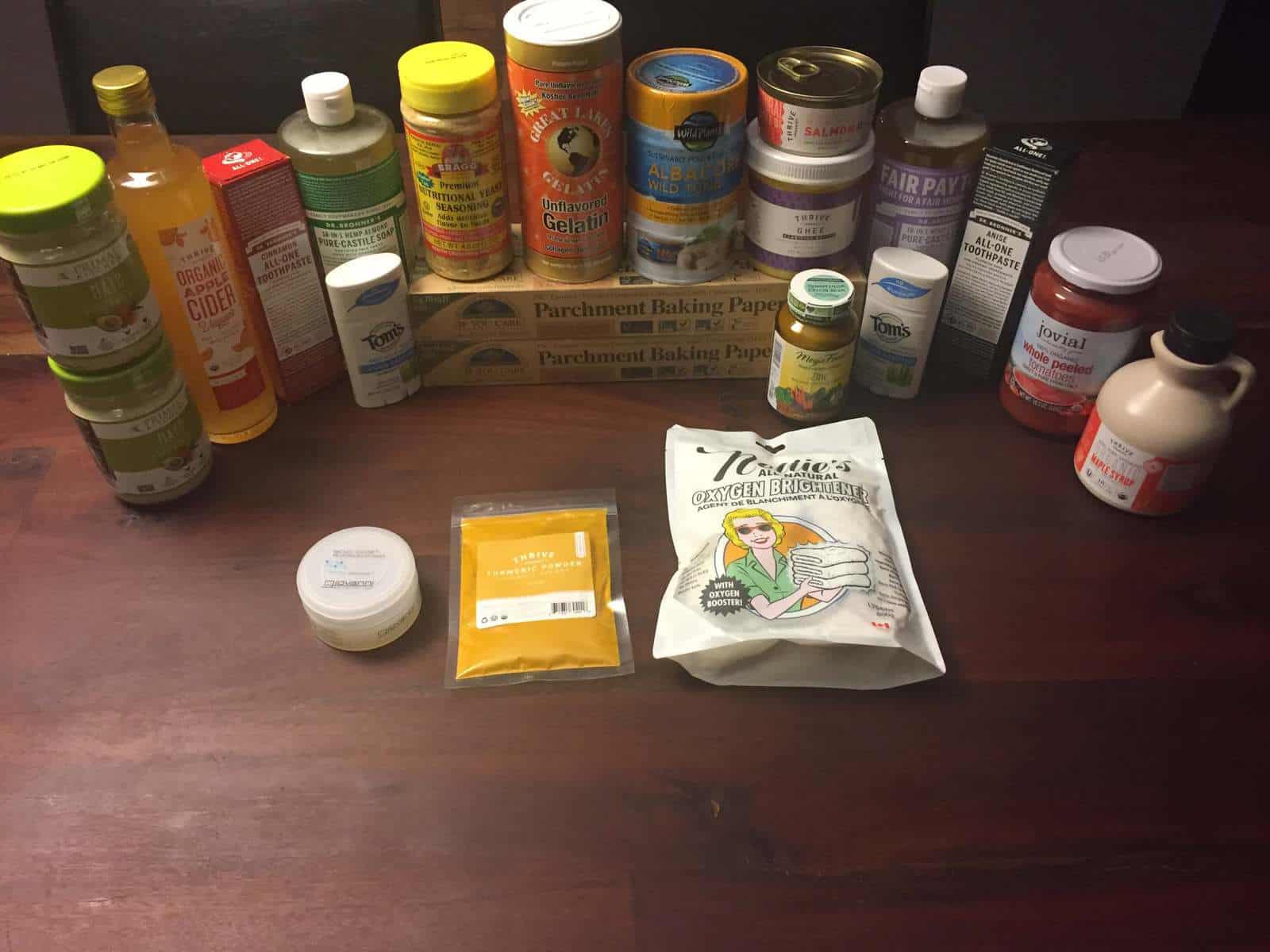 Products from Thrive Market