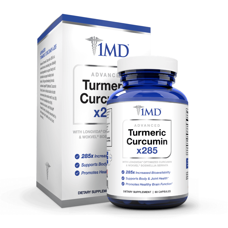 1MD Advanced Turmeric Curcumin X285